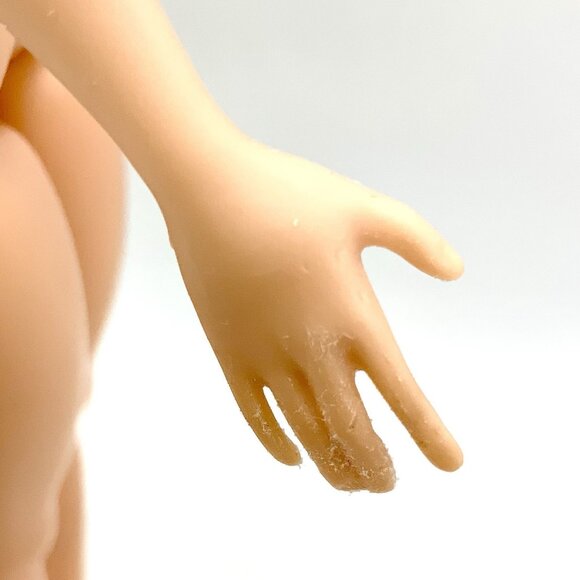 BARBIE Fashionista NAUTICAL TOP #61 Replacement Barbie Doll Nude Petite Flatfeet - Picture 12 of 14